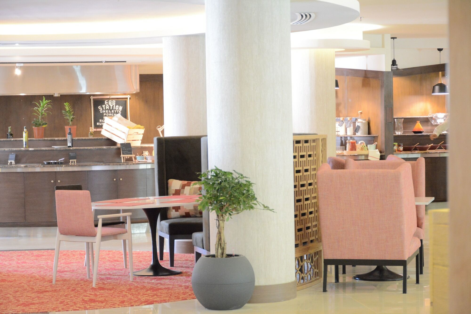 Radisson Blu Resort, Al Khobar 하프문 베이 외부 사진 The interior of the restaurant
