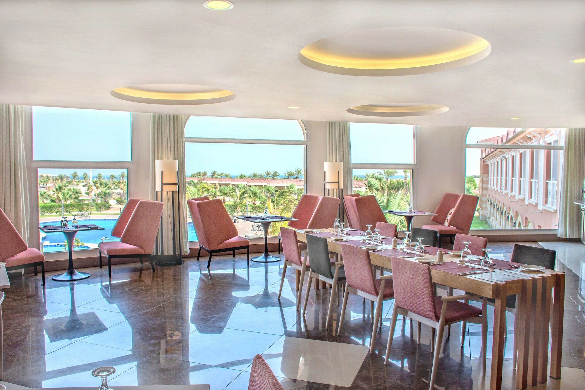 Radisson Blu Resort, Al Khobar 하프문 베이 외부 사진 The restaurant